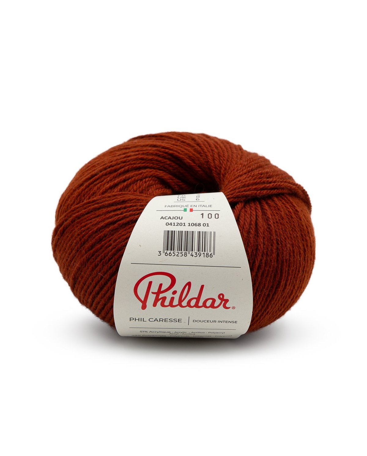 PHILDAR - PHIL CARESSE - acacjou