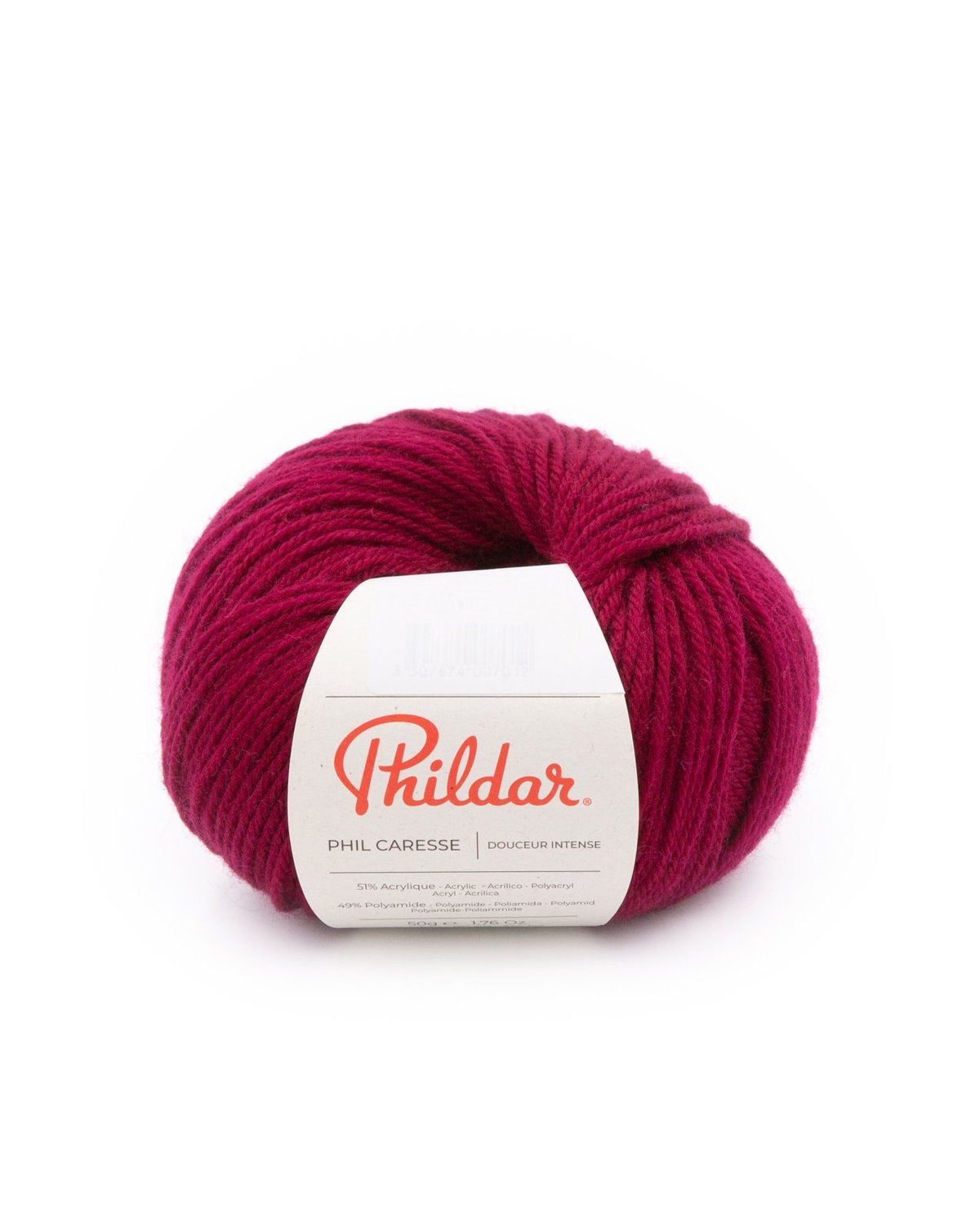 PHILDAR - PHIL CARESSE - framboise