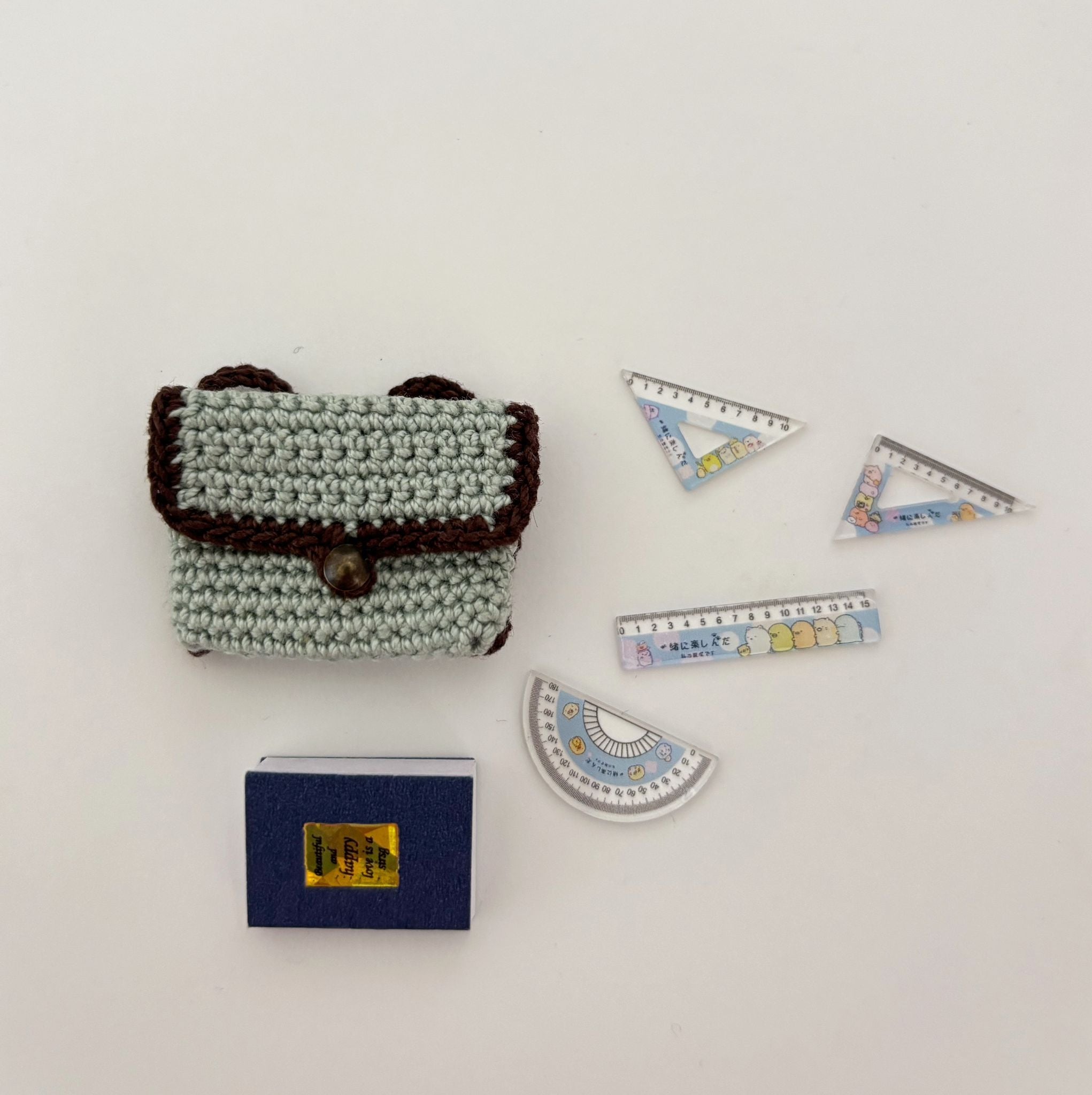 Cahier de dessin miniature pour kit crochet Mini Marcelin Madeleine