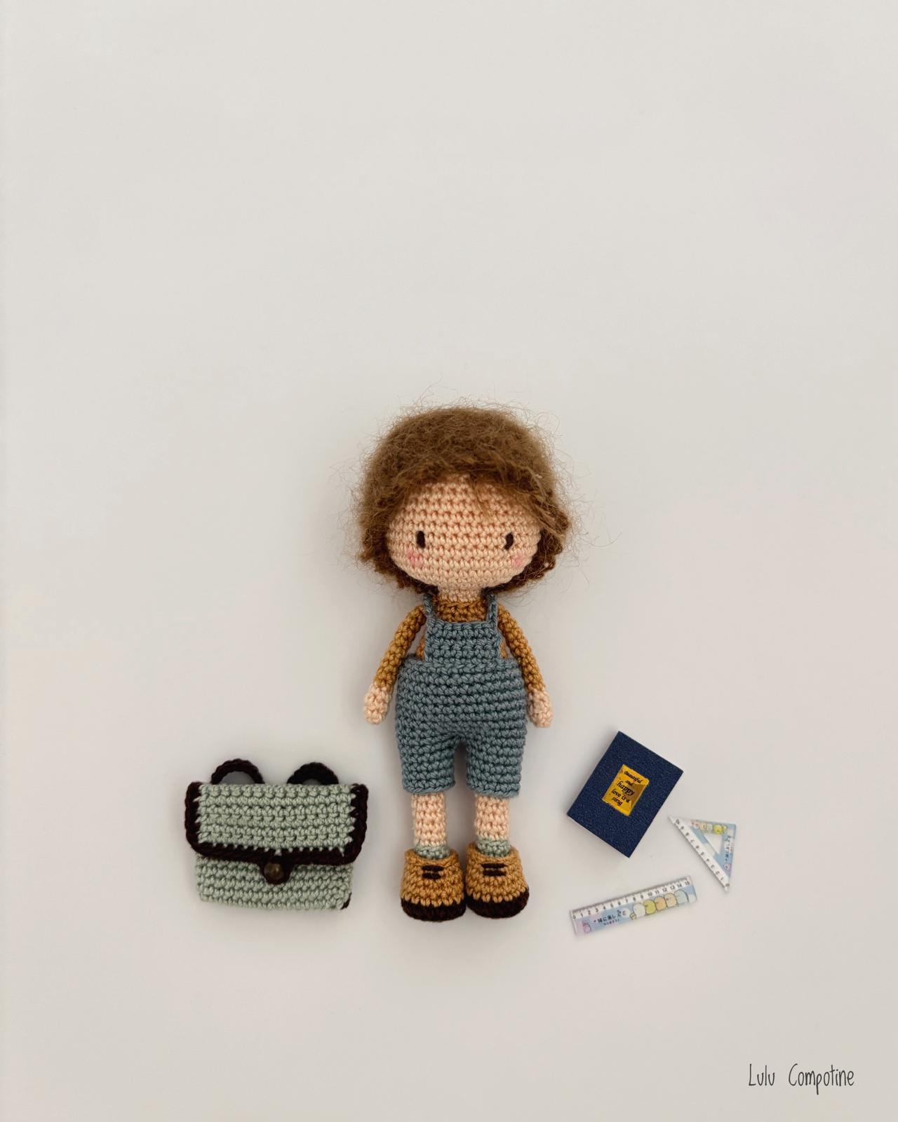 Matériel de Géométrie miniature pour Mini Marcelin Madeleine Lulu Compotine