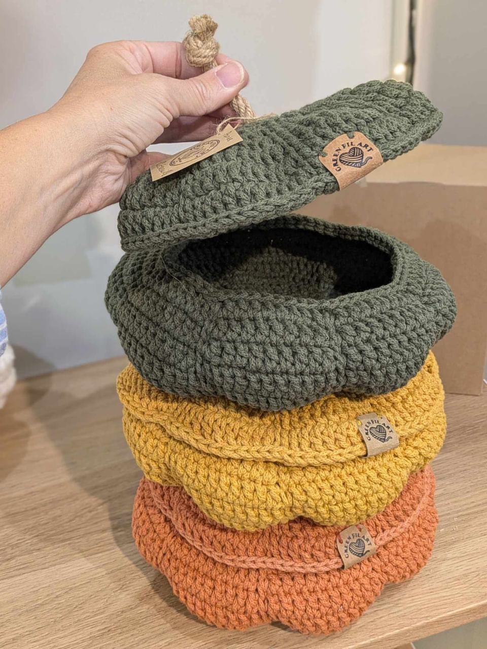 KIT CROCHET : LA BONBONNIERE CITROUILLE - NIVEAU INTERMEDIAIRE