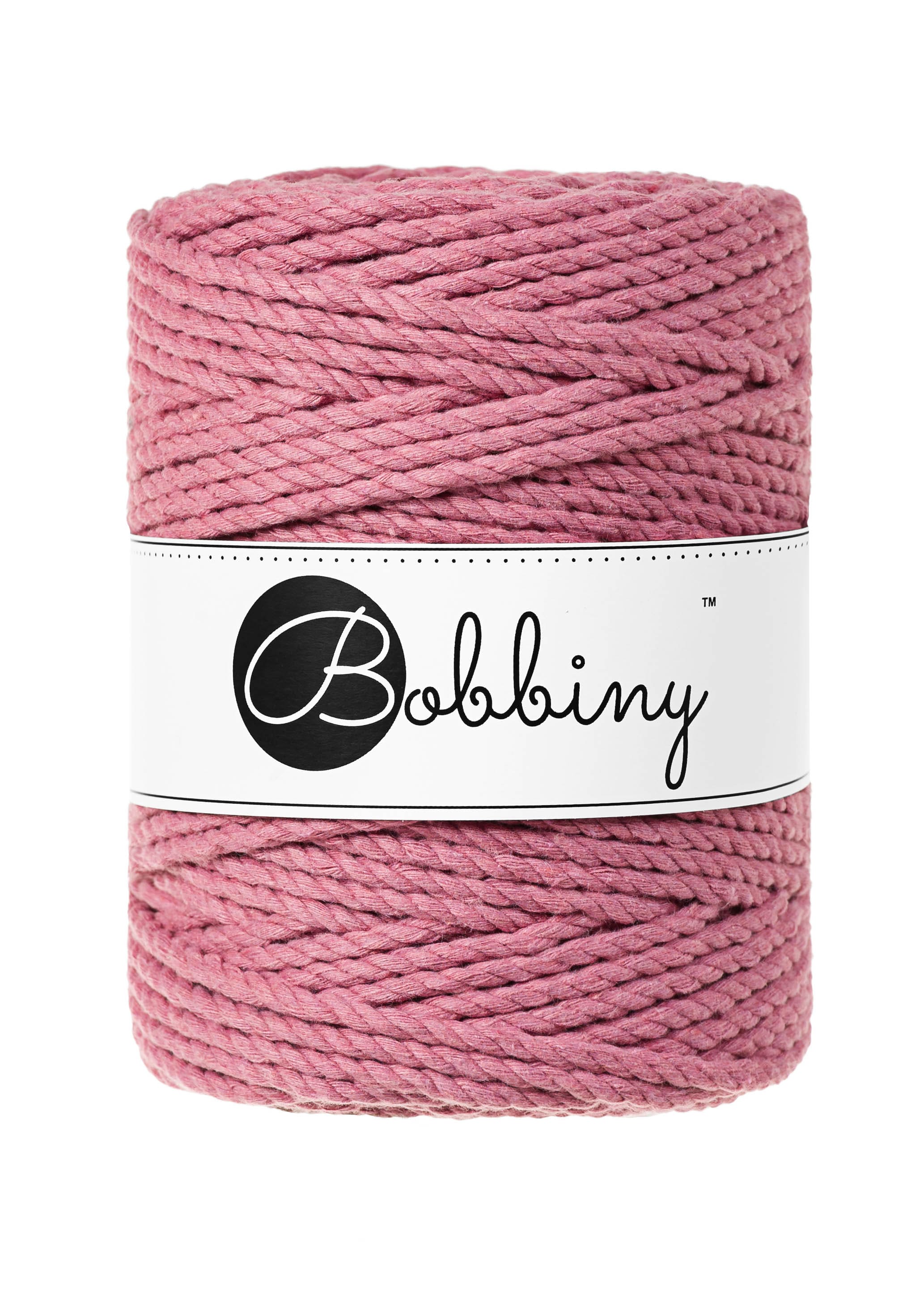 BOBBINY - COTON CÂBLÉ 3PLY 5MM - BLOSSOM