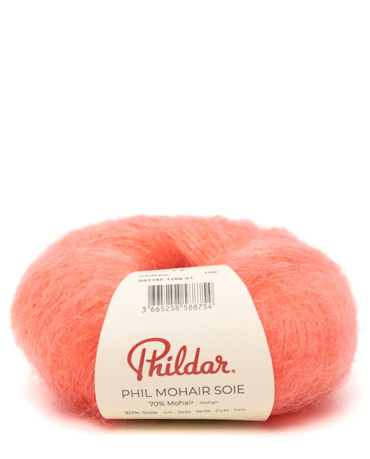 PHILDAR - PHIL MOHAIR SOIE - CORAIL