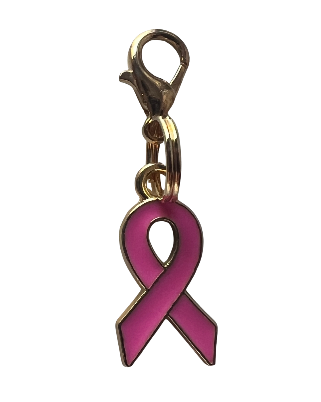 Marqueur de Maille Crochet : pendentif charms ruban OCTOBRE ROSE