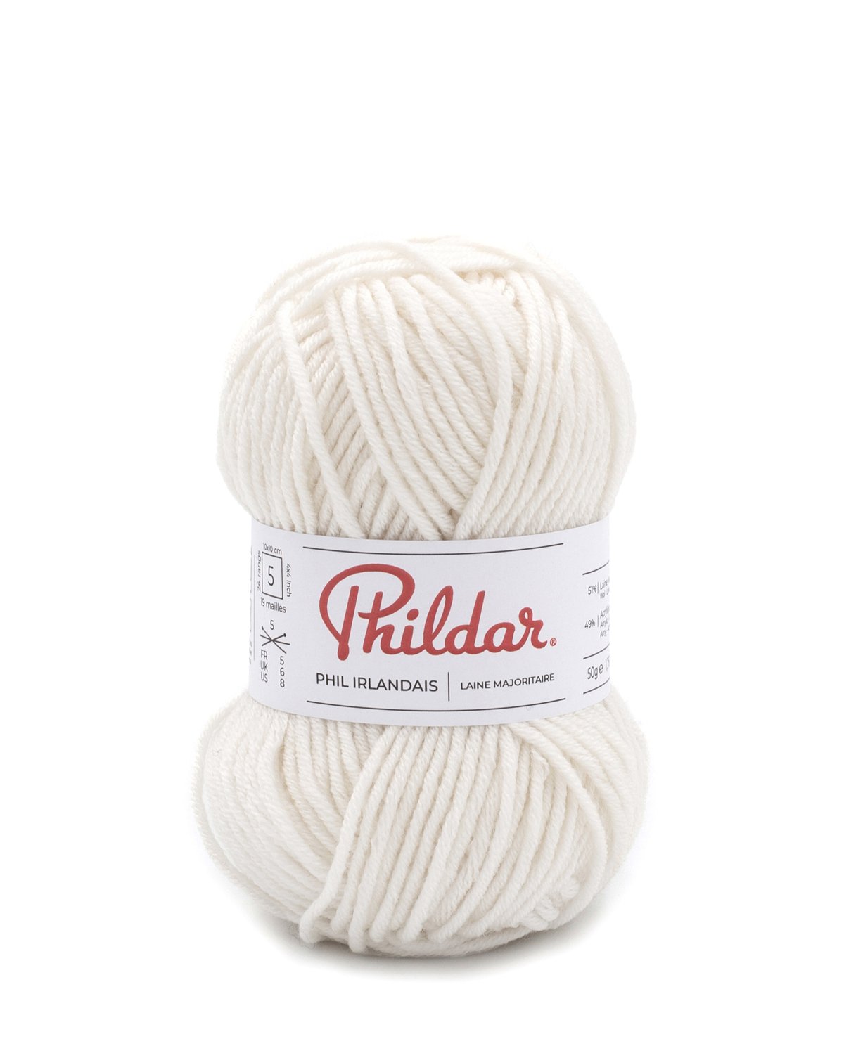 PHILDAR - PHIL IRLANDAIS - ECRU