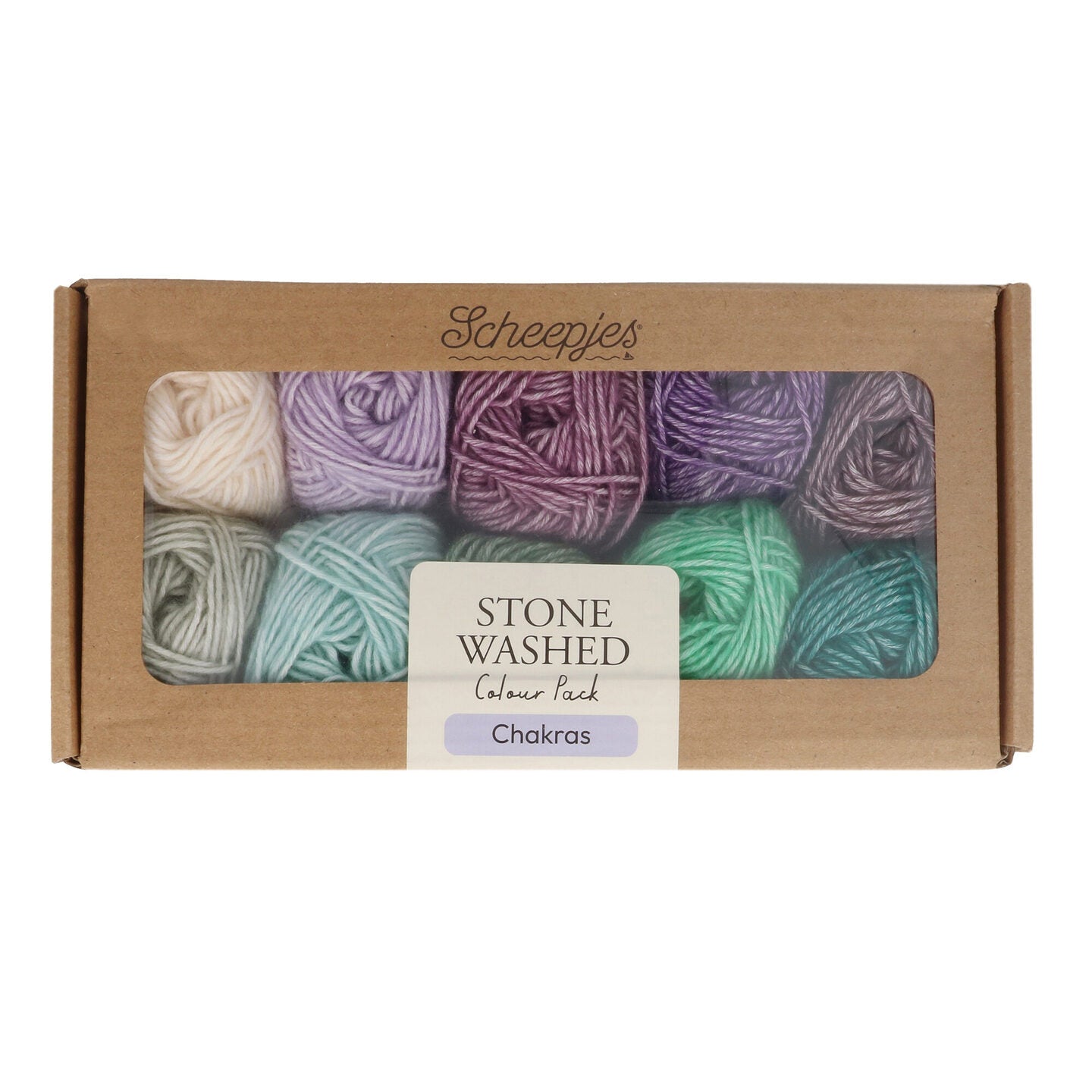 Scheepjes - Stone Washed Colour Pack - Chakras