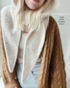 2 écharpes à Capuche Tricotées Pour Femmes - Chapeau Et écharpe 2 En 1 - En Polyester Doux - Couleurs Blanc Cassé Et Noir - Pour L'hiver Et Outdoor - 12