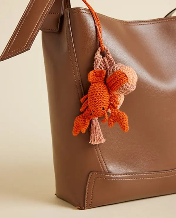 KIT CROCHET HAPPYWOOL : Le Charms Homard