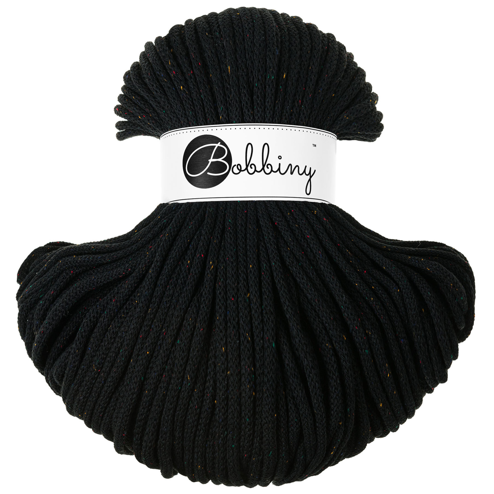 BOBBINY - COTON TRESSÉ JUNIOR 3MM - Midnight Dust (édition limitée)