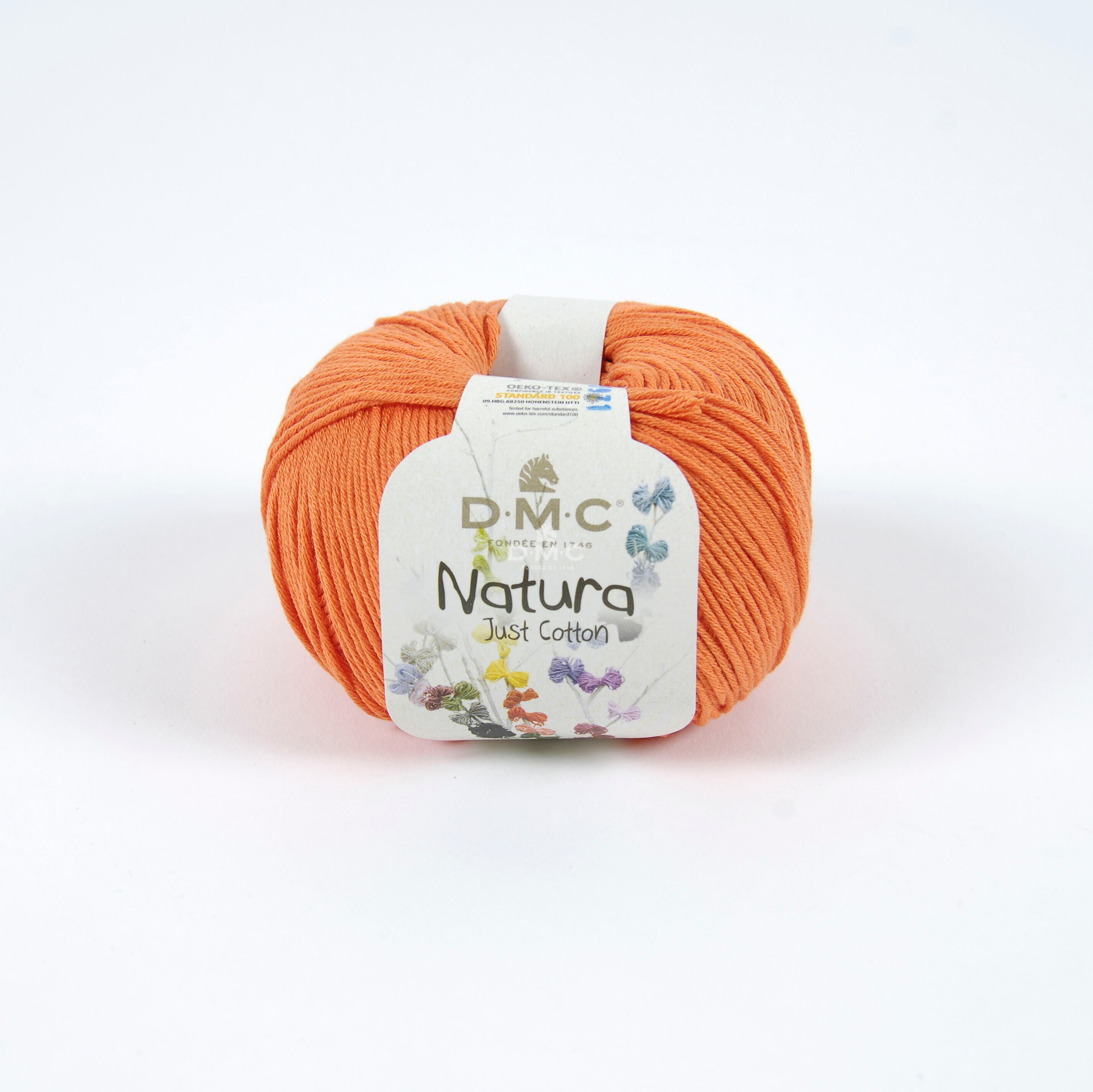 D.M.C - NATURA JUST COTTON - N° 105 ORANGE