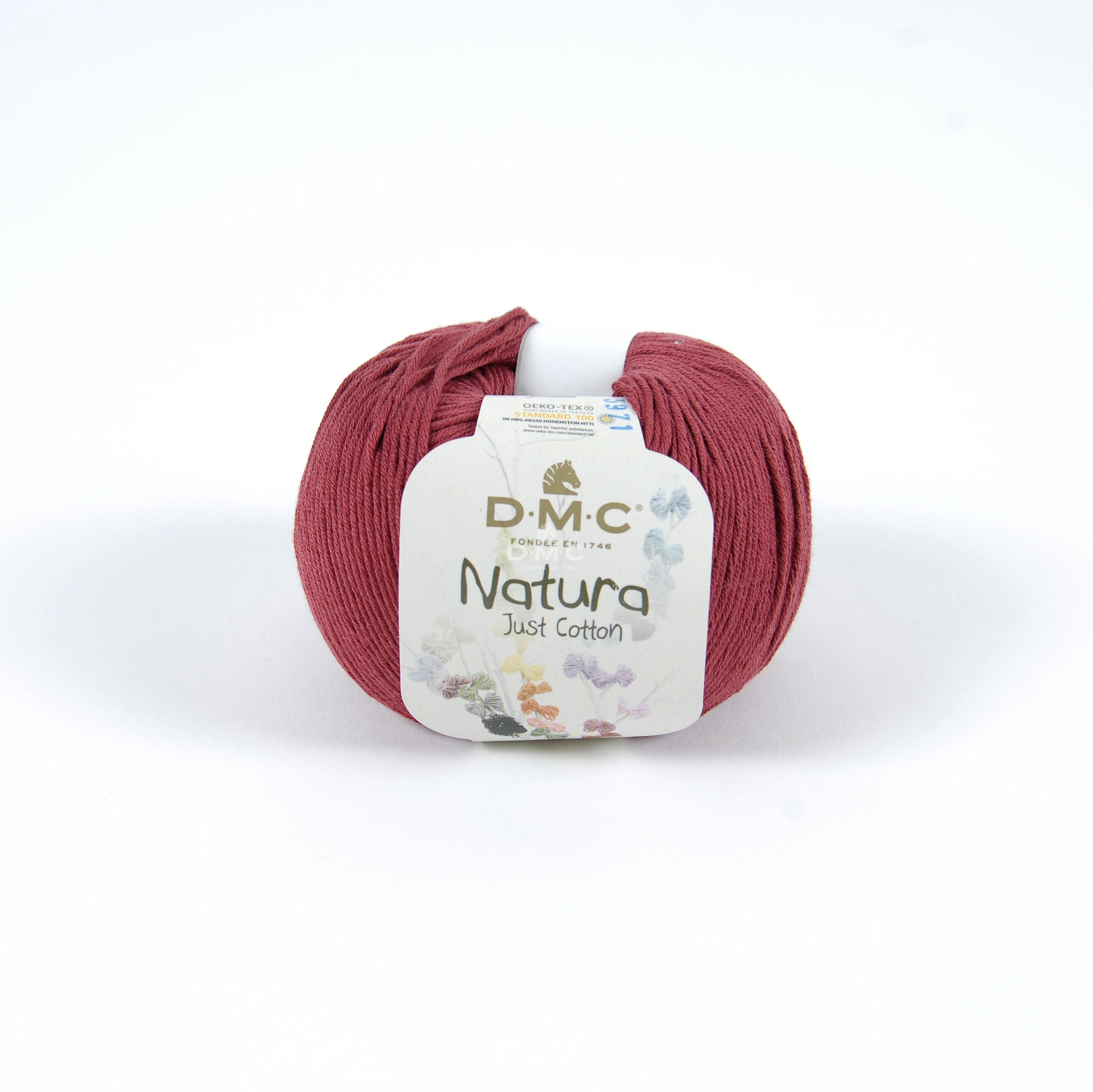 D.M.C - NATURA JUST COTTON - N° 34 BOURGOGNE