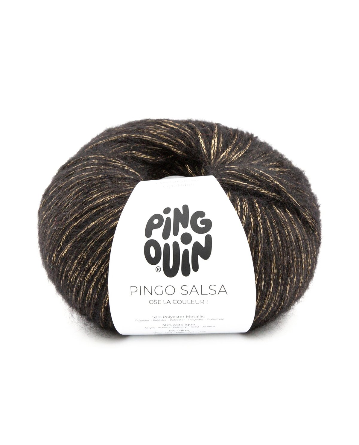 PINGOUIN - PINGO SALSA - NOIR OR