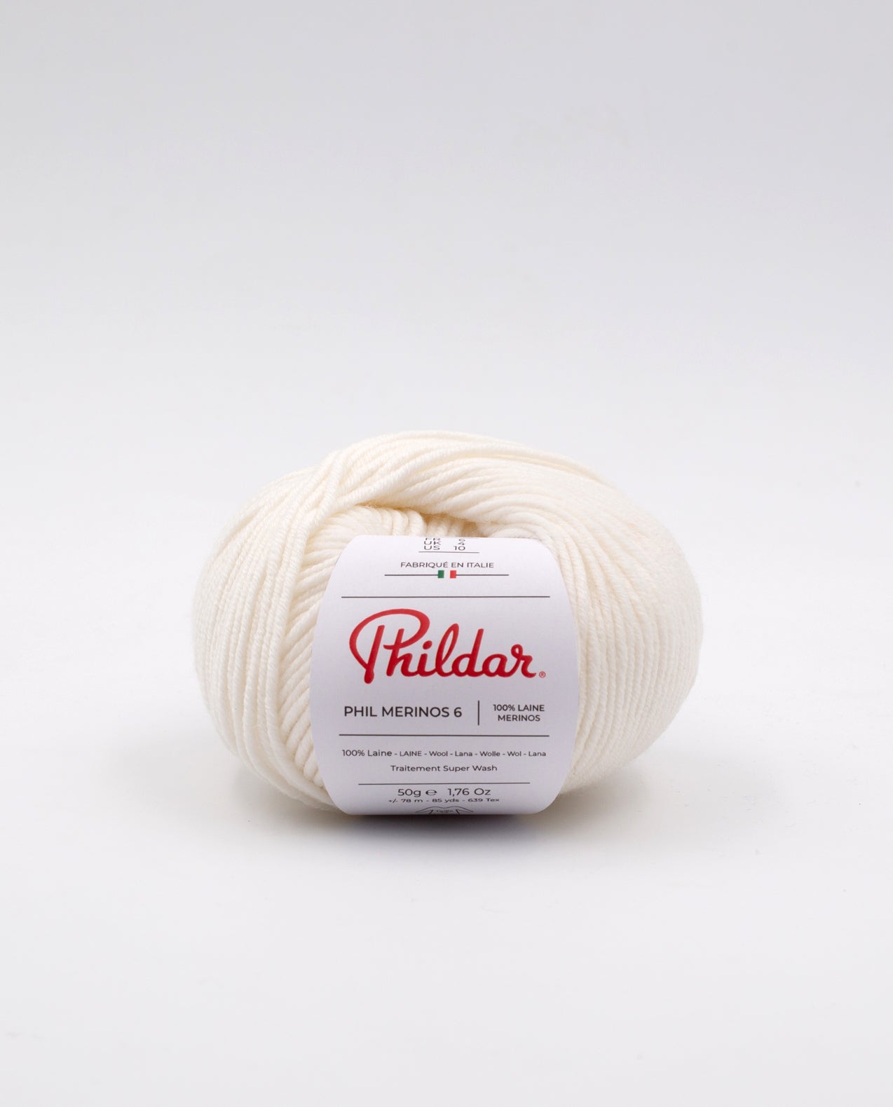 PHILDAR - PHIL MERINOS 6 - Ecru
