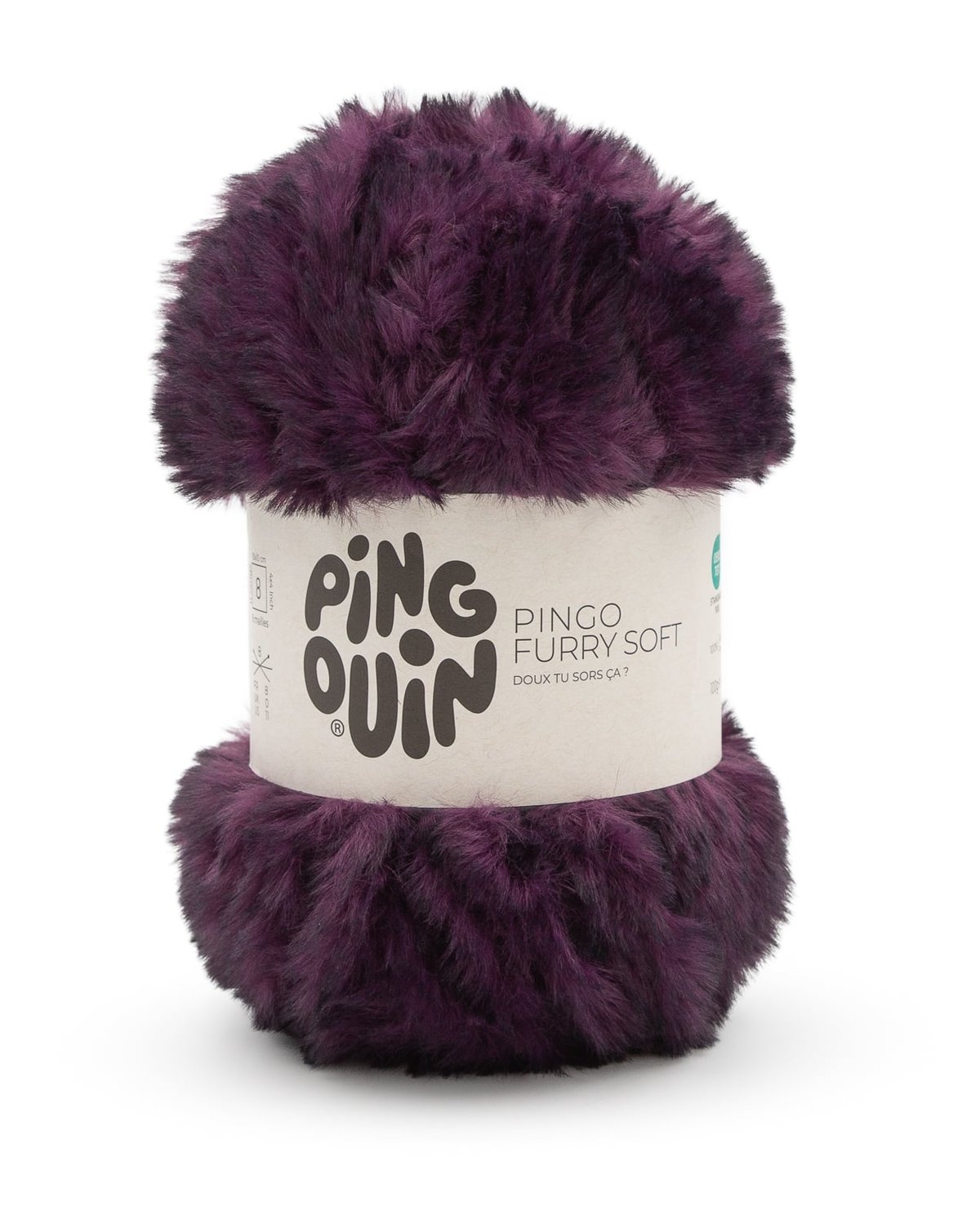 PINGOUIN - PINGO FURRY SOFT - PRUNE VIOLET