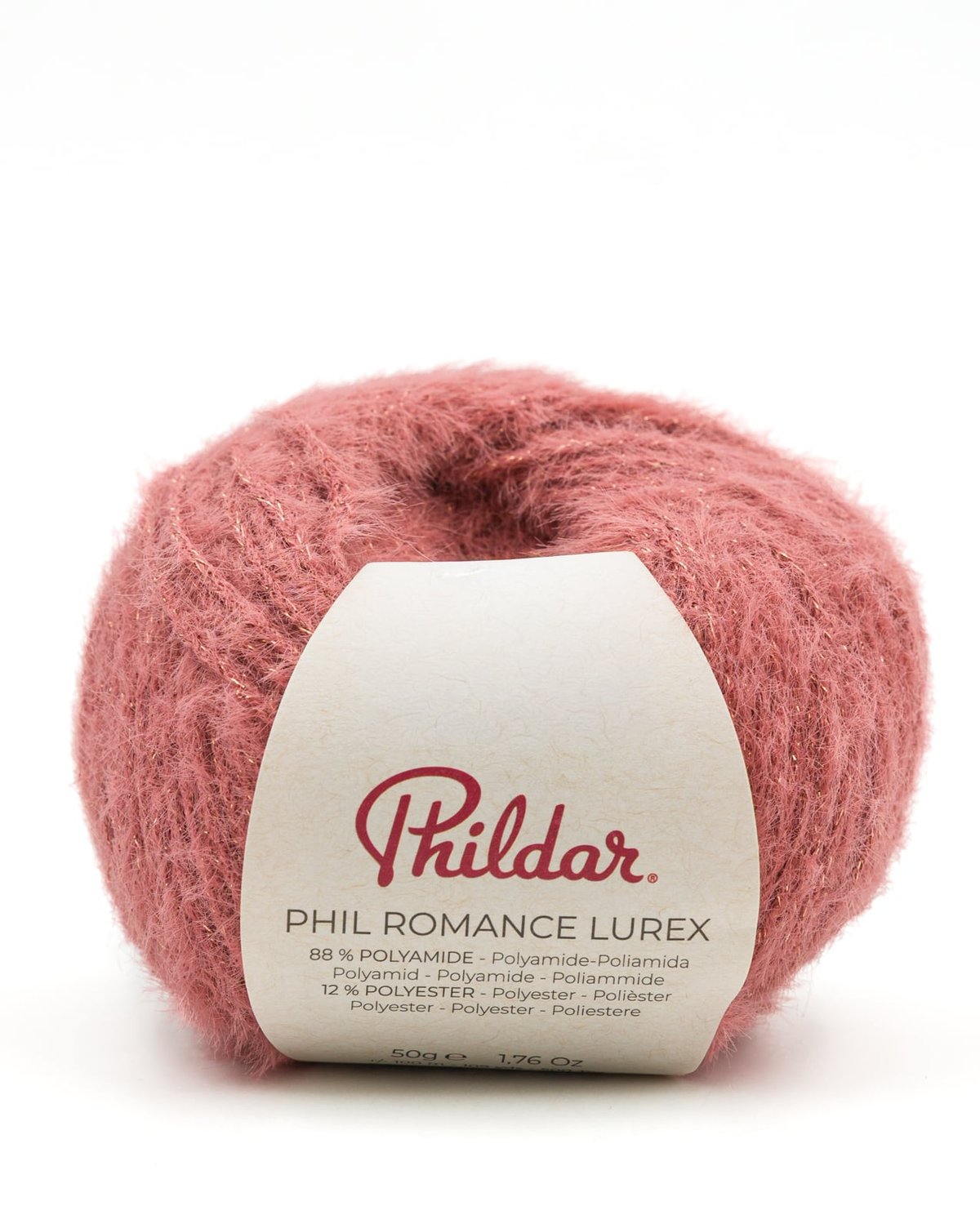 PHILDAR - PHIL ROMANCE LUREX - ROSEWOOD