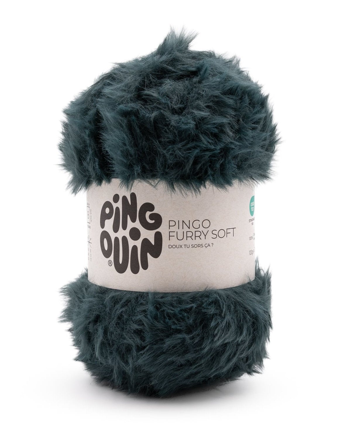 PINGOUIN - PINGO FURRY SOFT - VERT SAPIN