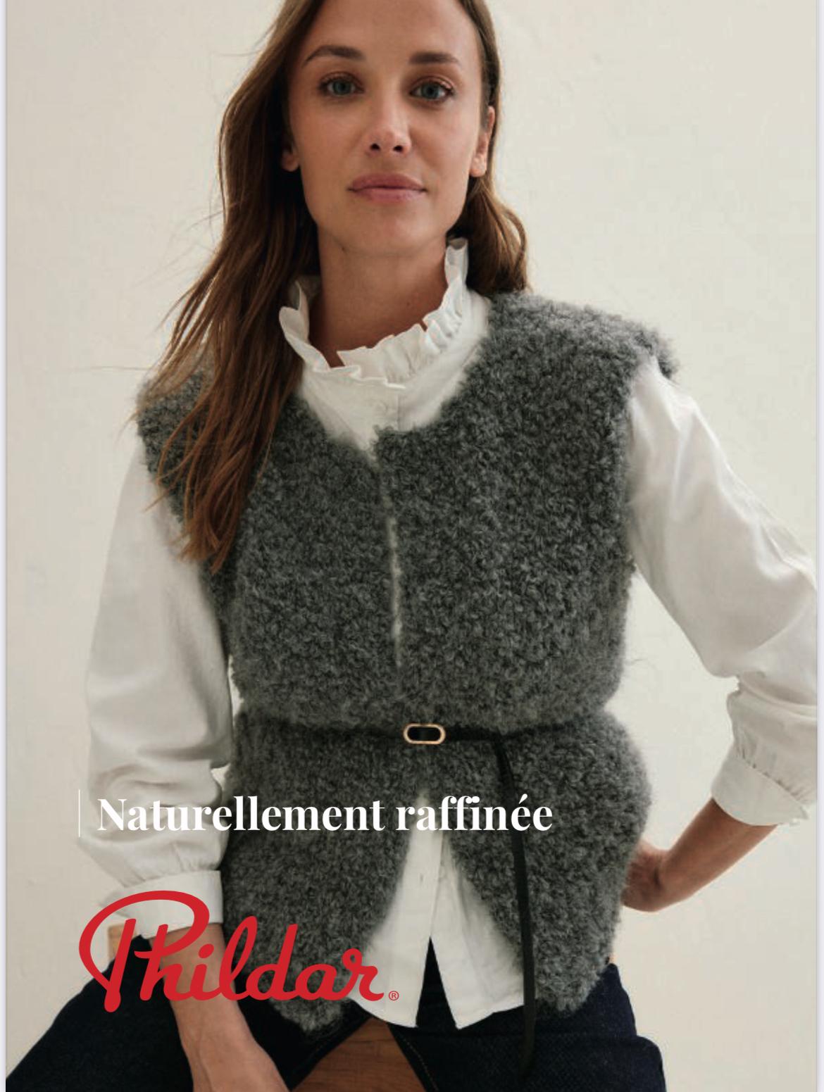 PHILDAR : CATALOGUE TRICOT FEMME N°262 Naturellement raffinée - 25 MODELES A/H 2025