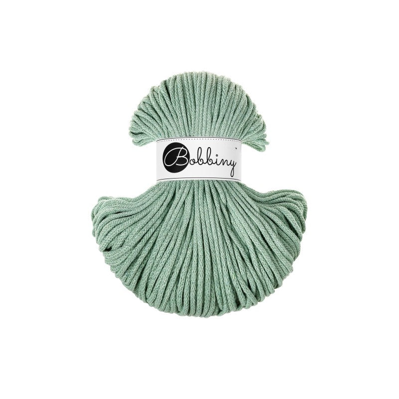 BOBBINY - COTON TRESSÉ CLASSIC 4MM (100M) - ALOE