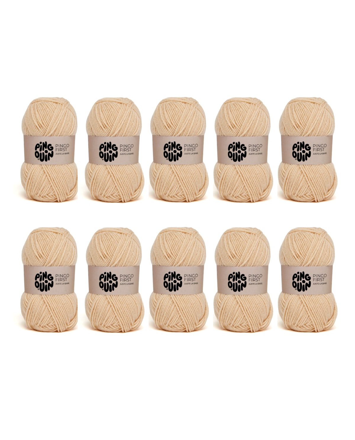 PINGOUIN - LOT DE 10 PINGO FIRST - BICHE