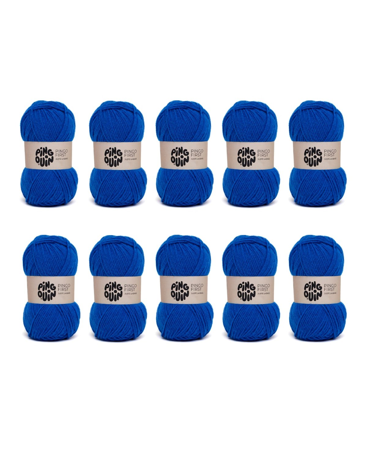 PINGOUIN - LOT DE 10 PINGO FIRST - BLEU SPORT