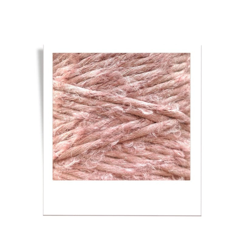 BOBBINY - CORDE MACRAME BOUCLE 1.5MM - BLUSH