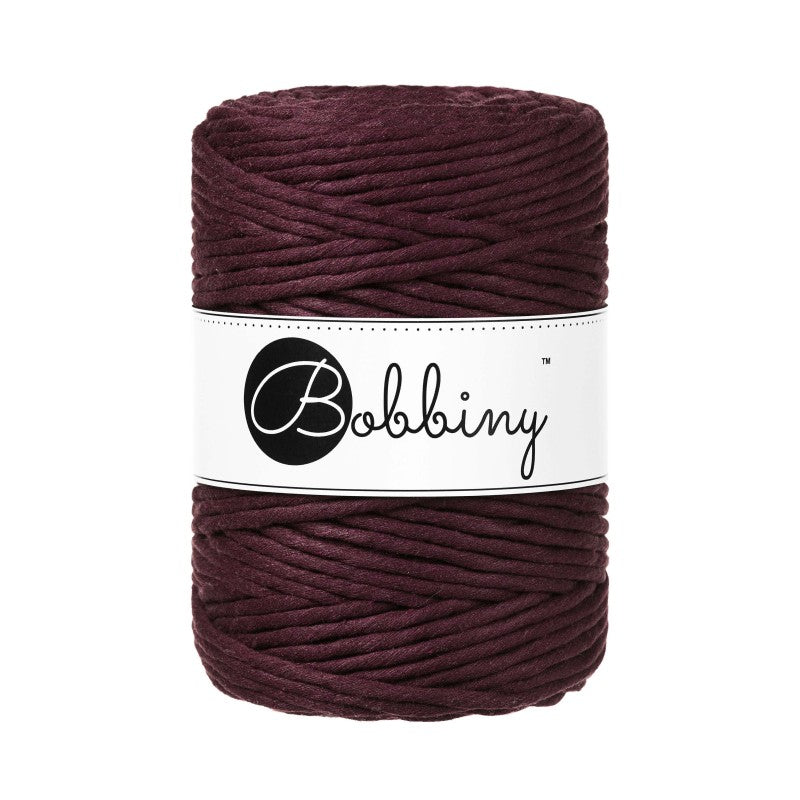 BOBBINY - COTON PEIGNÉ 5MM - BURGUNDY