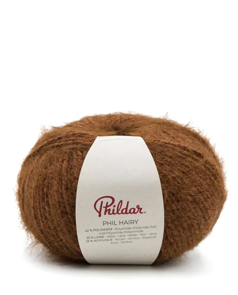 PHILDAR - PHIL HAIRY - CHOCOLAT