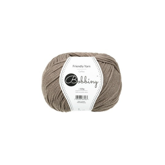 BOBBINY - COTON TRESSÉE FRIENDLY YARN - COFFEE