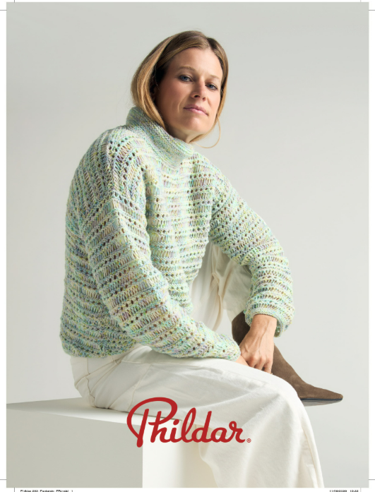 PHILDAR : CATALOGUE PDF TRICOT FEMME N°283 - 13 MODELES FILS FANTAISIE 2026