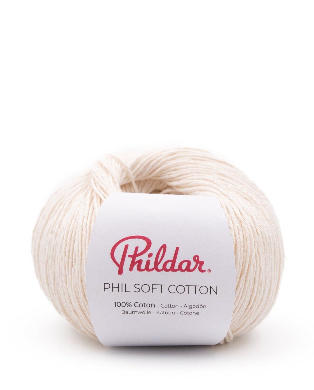 PHILDAR - PHIL SOFT COTTON : Ecru