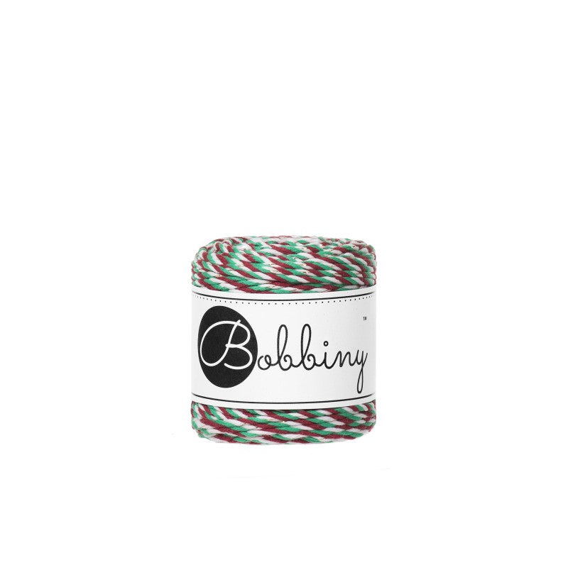 BOBBINY - COTON CÂBLÉ 3PLY 1.5MM - ELF STRIPES