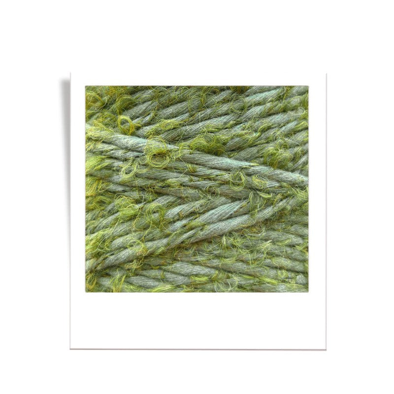BOBBINY - CORDE MACRAME BOUCLE 1.5MM - EUCALYPTUS GREEN