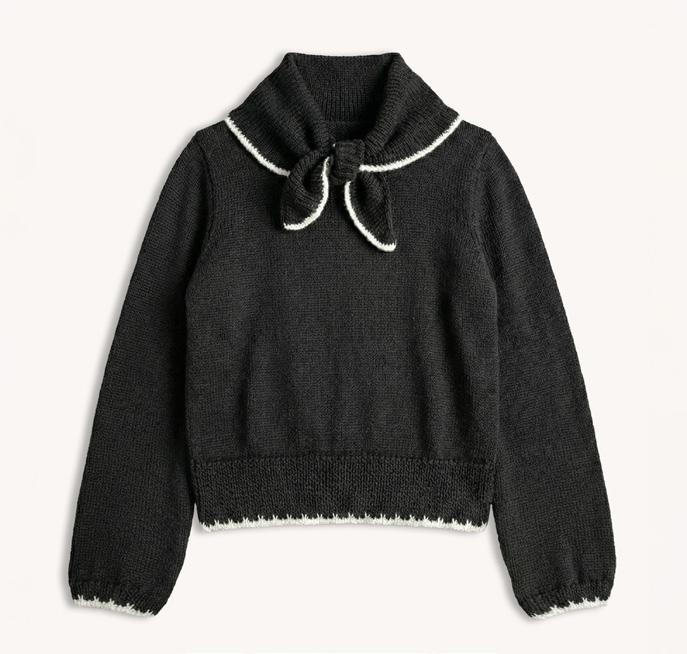 Patron PDF Tricot Phildar : Modèle pull et bandana ROMANE en phil Caresse - Niveau Intermédiaire