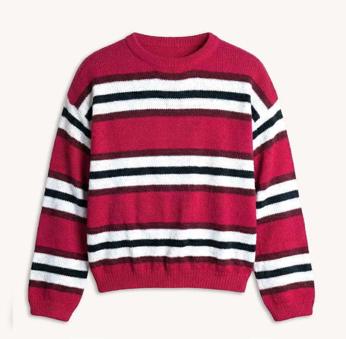 Patron PDF Tricot Phildar : Modèle Pull RYM en phil mérinos 3.5 - Facile