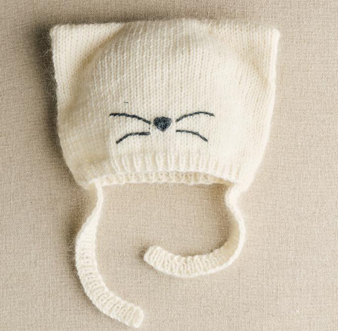 Patron pdf tricot Phildar : Modèle Layette Bébé Le Bonnet VASCO Phil Mérinos Mohair soie - Facile