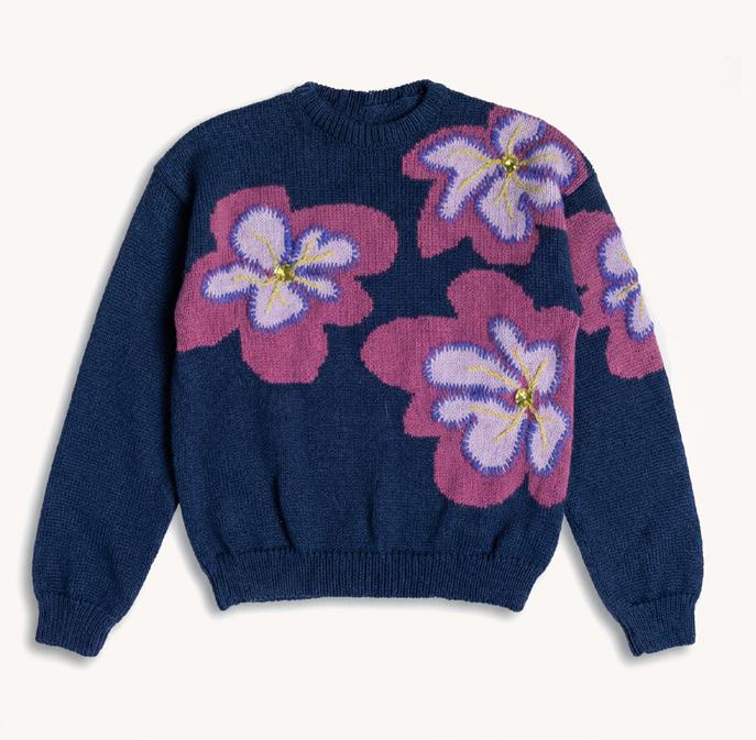 Patron PDF Tricot Phildar : Modèle le Pull ROYANE en Phil Imaginaire 3.5 - Niveau Intermédiaire