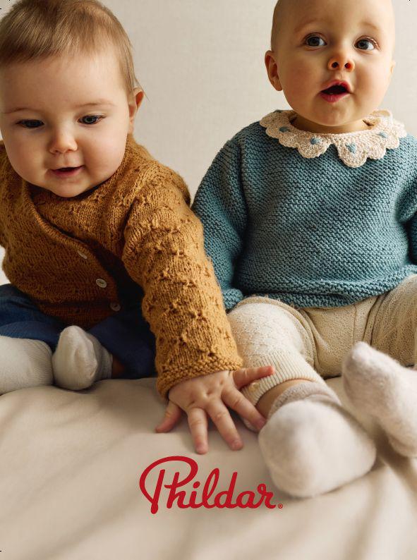 PHILDAR : CATALOGUE PDF TRICOT LAYETTE BEBE N°277 - 26 MODELES AH 2026