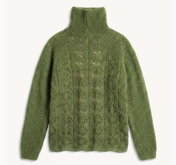 Patron PDF Tricot Phildar : Modèle Pull ROSELIE en phil mohair soie lurex - Expert