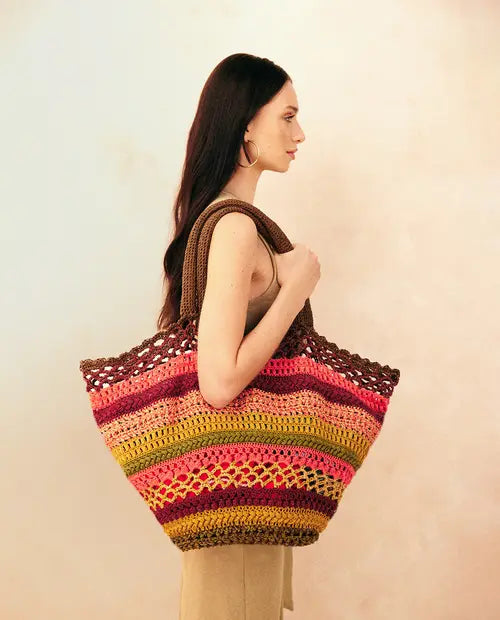 Patron crochet pdf Phildar : le sac JADE - Niveau Intermédiaire