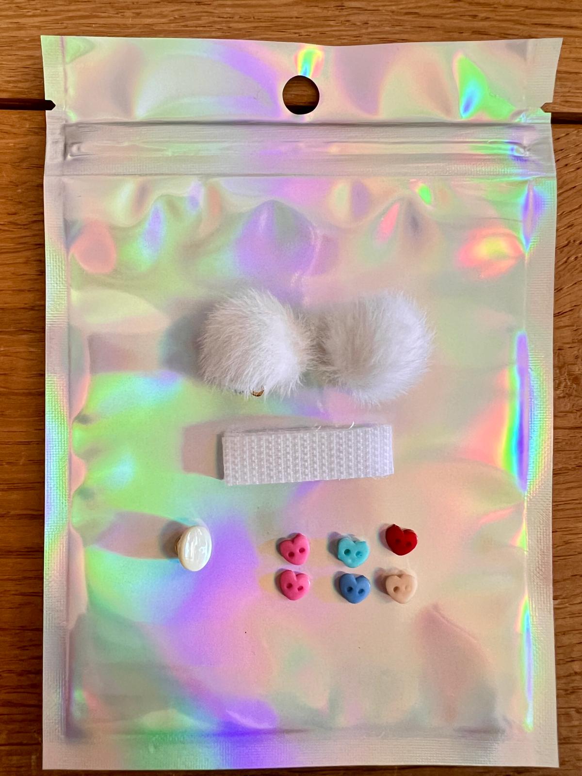 Kit mercerie pour kit calendrier de l'avent au tricot Pénélope et Colin