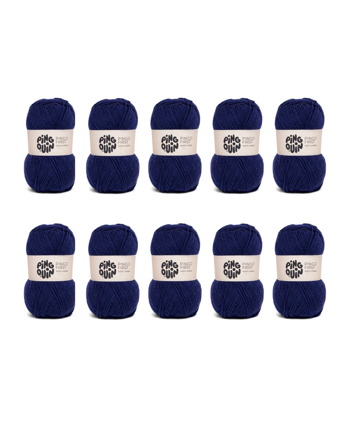 PINGOUIN - LOT DE 10 PINGO FIRST - MARINE