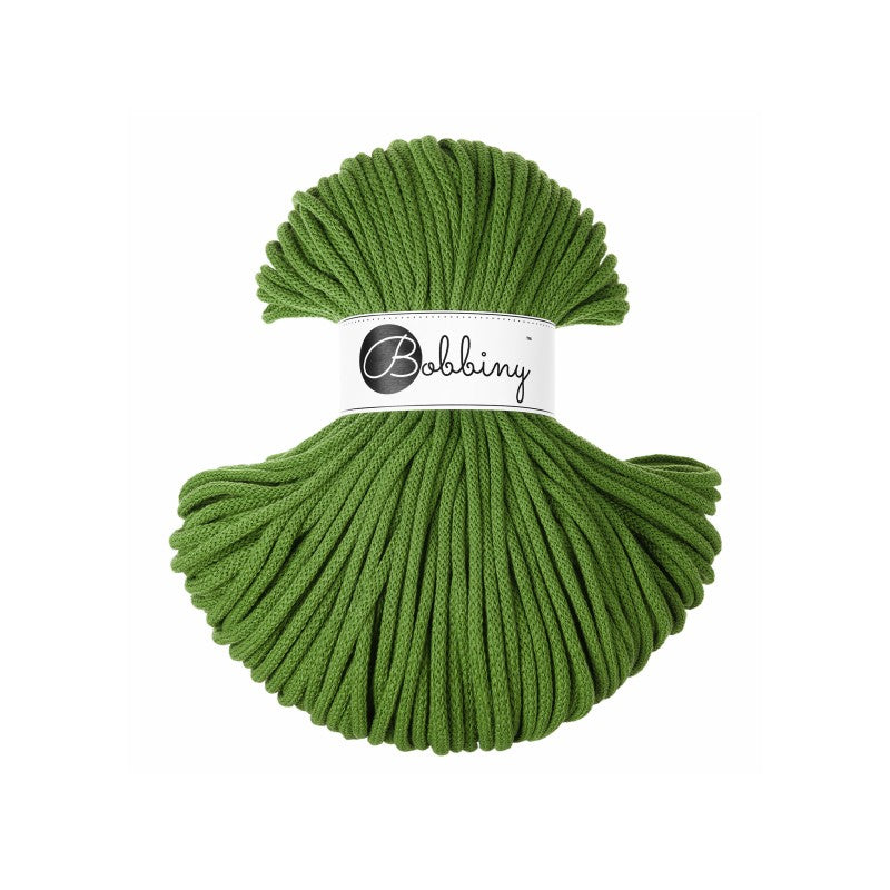 BOBBINY - COTON TRESSÉ PREMIUM 5MM (100M) - MOSS GREEN
