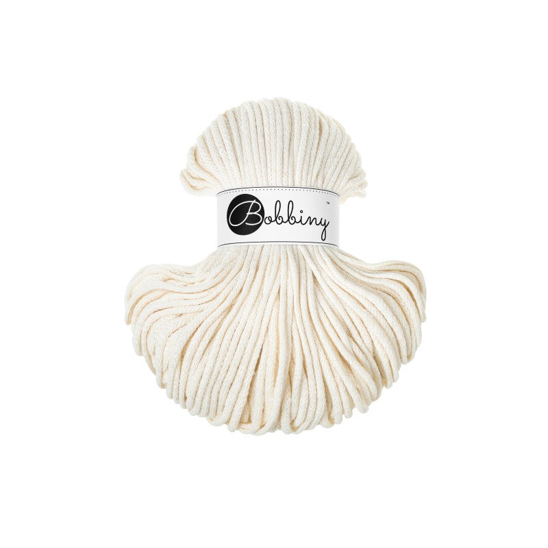 BOBBINY - COTON TRESSÉ CLASSIC 4MM (100M) - NATURAL
