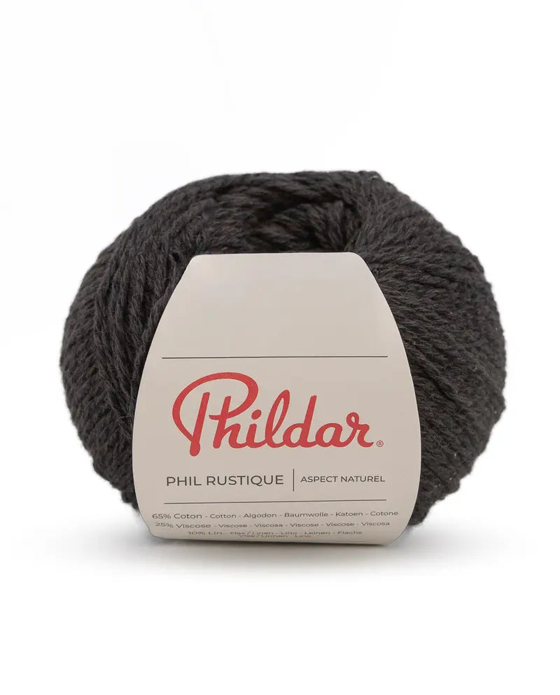 PHILDAR - PHIL RUSTIQUE - NOIR