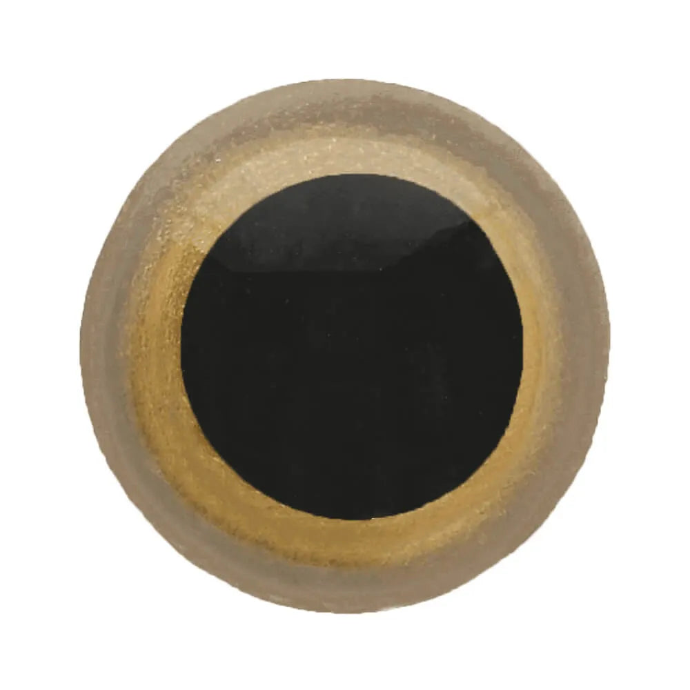 Paire de 2 yeux de sécurité pour Amigurumi - Marron 12mm