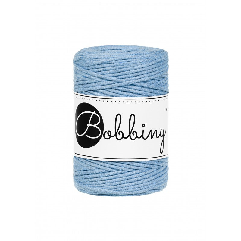 BOBBINY - COTON PEIGNÉ 1.5MM - PERFECT BLUE