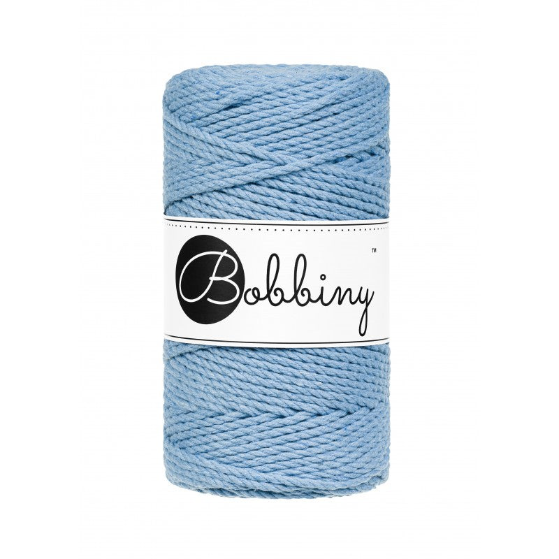 BOBBINY - COTON CÂBLÉ 3PLY 3MM - PERFECT BLUE
