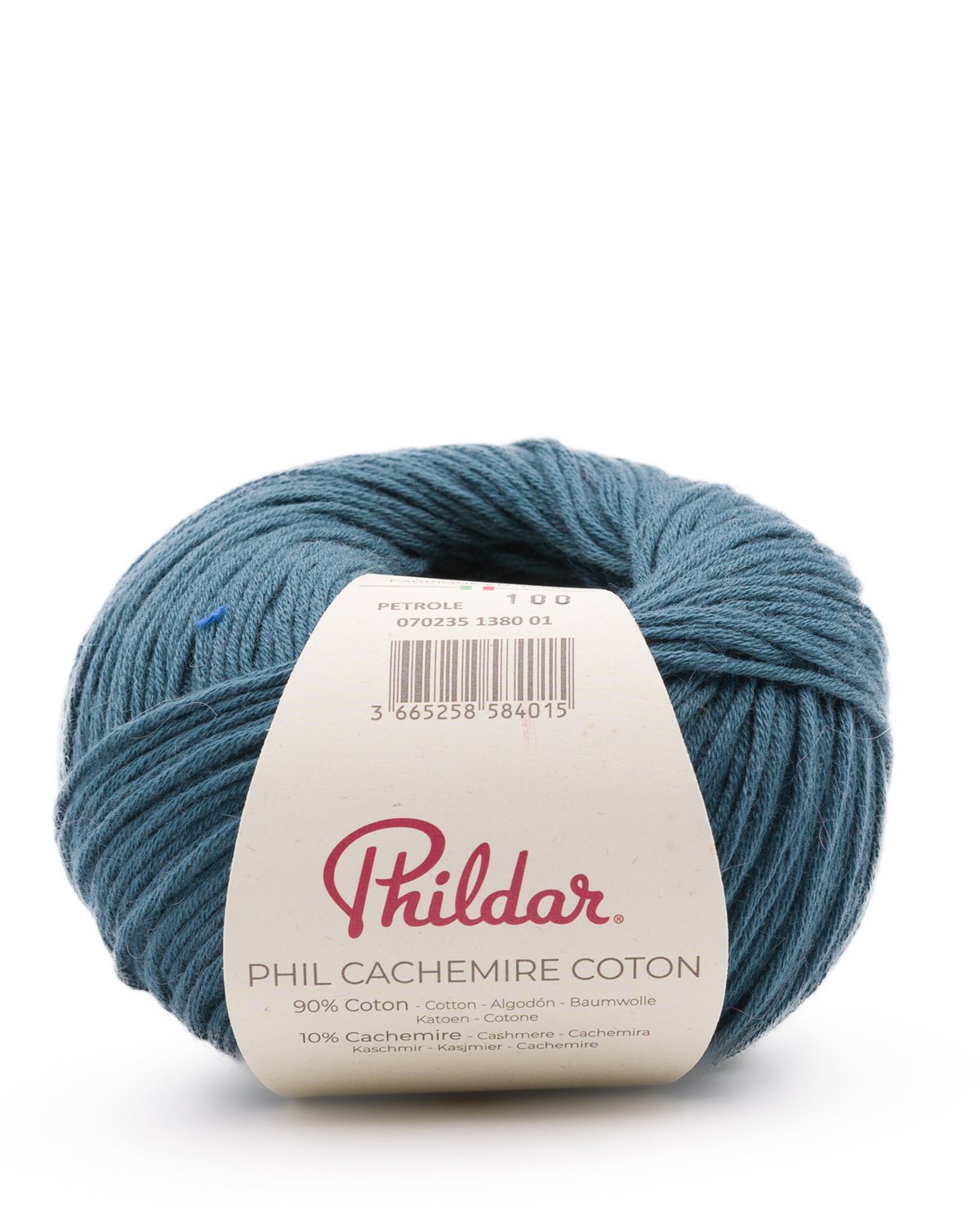 PHILDAR - PHIL CACHEMIRE COTON : Pétrole