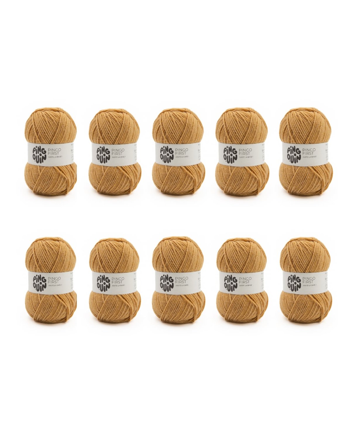 PINGOUIN - LOT DE 10 PINGO FIRST - PRALINE