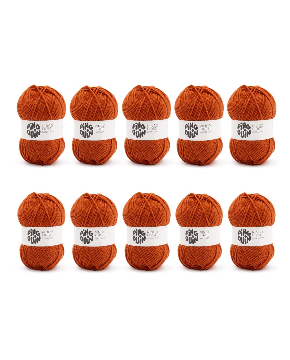 PINGOUIN - LOT DE 10 PINGO FIRST - PUMPKIN